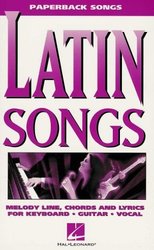 Hal Leonard Corporation Paperback Songs - LATIN SONGS    vocal / chord