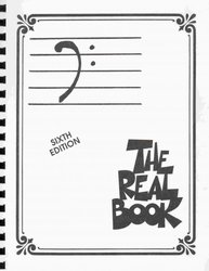 Hal Leonard Corporation THE REAL BOOK - Bass Clef edition - melodie/akordy