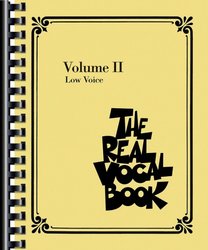 Hal Leonard Corporation THE REAL VOCAL BOOK II - Low Voice - zpěv/akordy