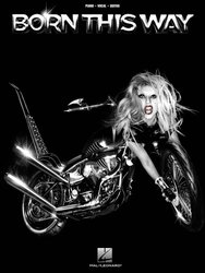 Hal Leonard Corporation LADY GAGA - Born This Way - klavír/zpěv/kytara