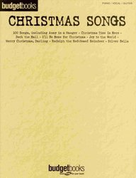 Hal Leonard Corporation BUDGETBOOKS - CHRISTMAS SONGS   klavír/zpěv/kytara