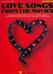 Hal Leonard Corporation LOVE SONGS FROM THE MOVIES 2nd edition       klavír/zpěv/kytara