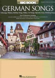 Hal Leonard Corporation BIG BOOK OF GERMAN SONGS  klavír/zpěv/kytara