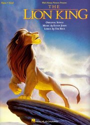 Hal Leonard Corporation THE LION KING (hudba z filmu LVÍ KRÁL) - klavír/zpěv/kytara