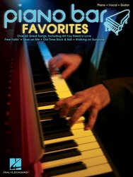 Hal Leonard Corporation PIANO BAR FAVORITES - klavír/zpěv/kytara