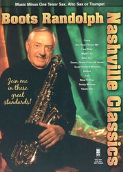 Music Minus One Nashville Classics - Boots Randolph + CD // alto / tenor saxophone (trumpet)