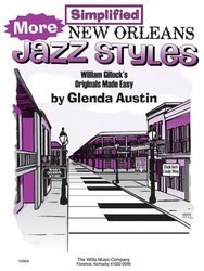 Hal Leonard Corporation Simplified New Orleans Jazz Styles - MORE - 5 jednoduchých skladeb pro klavír