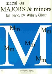 The Willis Music Company ACCENT ON MAJORS&MINORS by W.Gillock / klavír