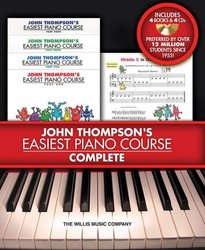 Hal Leonard Corporation John Thompson's Easiest Piano Course (1-4) - Complete (4x book/CD)
