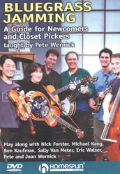 Homespun Tapes, Ltd BLUEGRASS JAMMING: A Guide for Newcomers and Closet Pickers - DVD