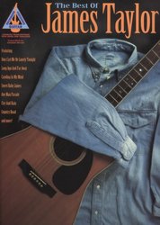 Hal Leonard Corporation The Best Of JAMES TAYLOR (Guitar Recorded Versions) - zpěv/kytara+tabulatura