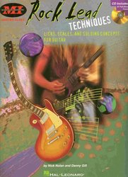 Hal Leonard Corporation Rock Lead Techniques (licks, scales, soloing concepts) + CD / kytara + tabulatura