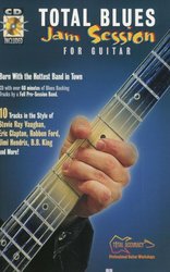 Hal Leonard Corporation TOTAL BLUES - JAM SESSION + CD / kytara