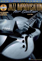Hal Leonard Corporation JAZZ IMPROVISATION FOR GUITAR + CD / kytara + tabulatura
