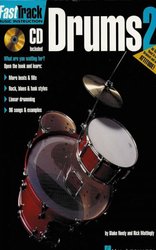Hal Leonard Corporation FASTTRACK - DRUMS 2 + CD   music instruction