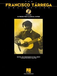 Hal Leonard Corporation FRANCISCO TARREGA - 14 Pieces for Classical Guitar + CD / kytara + tabulatura