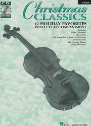 Hal Leonard Corporation CHRISTMAS CLASSICS + CD / housle