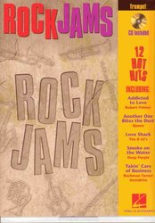 Hal Leonard Corporation ROCK JAMS + CD / trumpeta