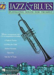 Hal Leonard Corporation JAZZ&BLUES - PLAY ALONG + CD / trumpeta