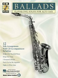 Music Sales Limited BALLADS + CD / altový saxofon
