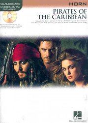 Hal Leonard Corporation PIRATES OF THE CARIBBEAN + CD / lesní roh (f horn)