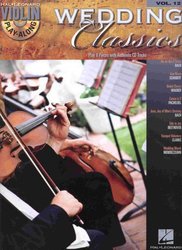 Hal Leonard Corporation VIOLIN PLAY-ALONG 12 - WEDDING CLASSICS + CD