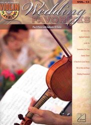 Hal Leonard Corporation VIOLIN PLAY-ALONG 13 - WEDDING FAVORITS + CD