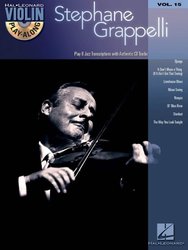 Hal Leonard Corporation VIOLIN PLAY-ALONG 15 - Stephane Grappelli + CD