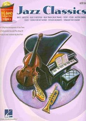 Hal Leonard Corporation BIG BAND PLAY- ALONG 4 - JAZZ CLASSICS + CD / alto saxofon