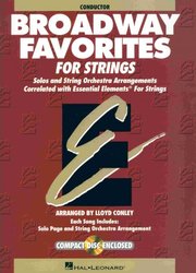 Hal Leonard Corporation BROADWAY FAVORITES FOR STRINGS    parts (6 ks)