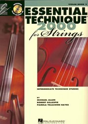 Hal Leonard Corporation Essential Technique 2000 for Strings + CD / violin book 3
