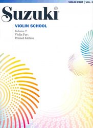 String Letter Publishing SUZUKI VIOLIN SCHOOL volume 2 - violin part