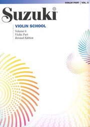 String Letter Publishing SUZUKI VIOLIN SCHOOL volume 6 - violin part