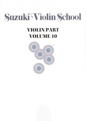 ALFRED PUBLISHING CO.,INC. SUZUKI VIOLIN SCHOOL volume 10 - violin part