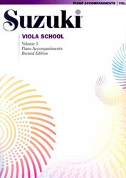 ALFRED PUBLISHING CO.,INC. Suzuki Viola School, volume 3 - klavírní doprovod