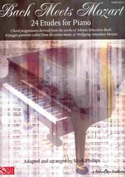Cherry Lane Music Company Bach Meets Mozart - 24 Etudes for Piano