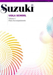 ALFRED PUBLISHING CO.,INC. Suzuki Viola School, volume 4 - klavírní doprovod