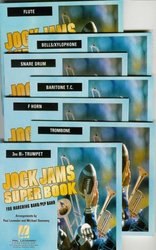 Hal Leonard Corporation JOCK JAMS SUPER BOOK  Collection for Marching Band - PARTS