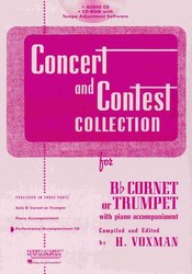 RUBANK CONCERT&CONTEST COLLECTIONS for Trumpet - CD s klavírním doprovodem