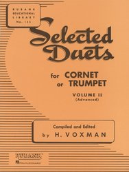 RUBANK Selected Duets for Trumpet 2 / Vybraná dueta pro trumpety 2 (pokročilý)