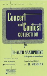 RUBANK CONCERT&CONTEST COLLECTIONS for Alto Sax - klavírní doprovod