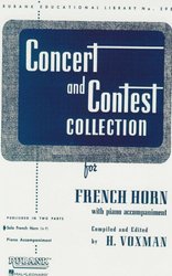RUBANK CONCERT&CONTEST COLLECTIONS for F Horn - solový sešit