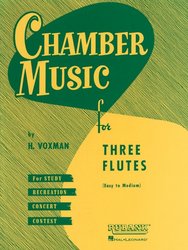 RUBANK Chamber Music for Three Flutes (easy to medium)
