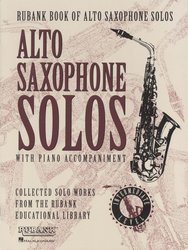 RUBANK Alto Saxophone Solos with Piano Accompaniment– Intermediate Level / altový saxofon + klavír