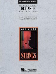 Hal Leonard Corporation DEFIANCE - Music for Strings - score&parts