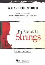 Hal Leonard Corporation We Are the World - String Orchestra / partitura + party