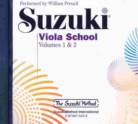 ALFRED PUBLISHING CO.,INC. Suzuki Viola School, volume 1&2 - CD