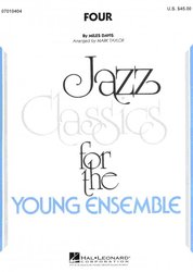 Hal Leonard Corporation FOUR by Miles Davis - jazz band (grade 3) / partitura + party