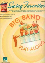 Hal Leonard Corporation BIG BAND PLAY-ALONG 1 - SWING FAVORITES + CD / trombon (pozoun)