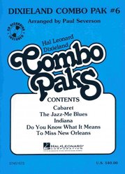 Hal Leonard Corporation DIXIELAND COMBO PAK 6 + Audio Online / dixieland band